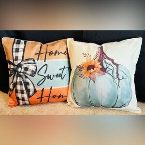 Pillows, Fall Design, SET OF TWO, NIP, Pillow included